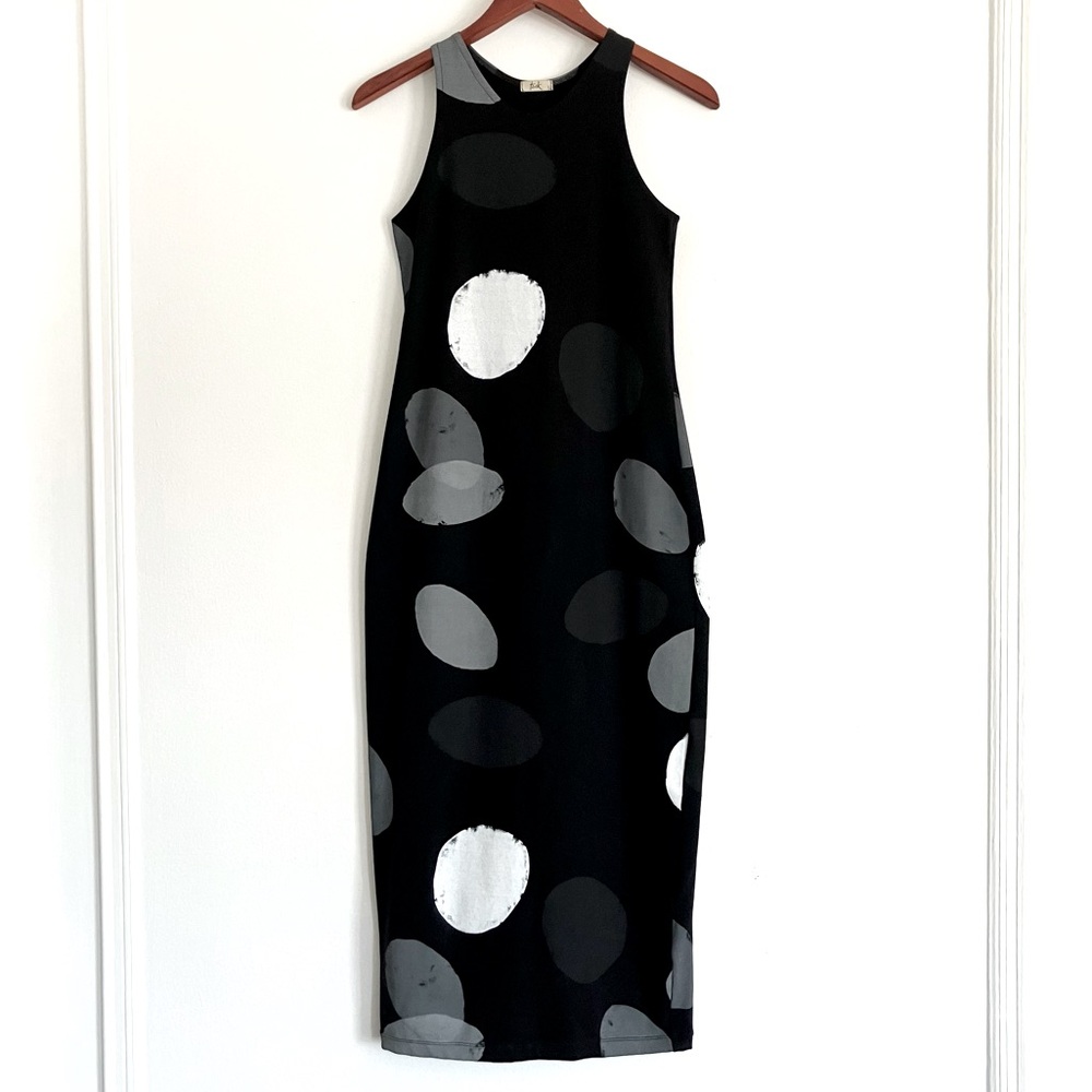 TZUSK Port Douglas Australia Oceane Chic Ovals Maxi Dress Size Small